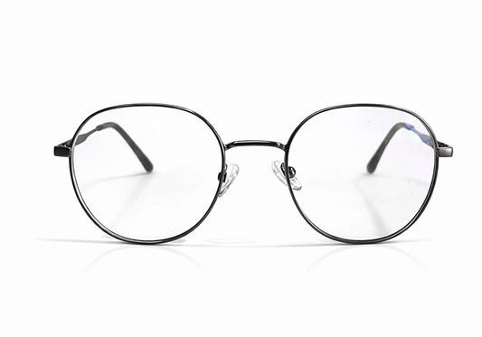 Xpeeriaa Grey Metallic – Classic Round Metal Frame