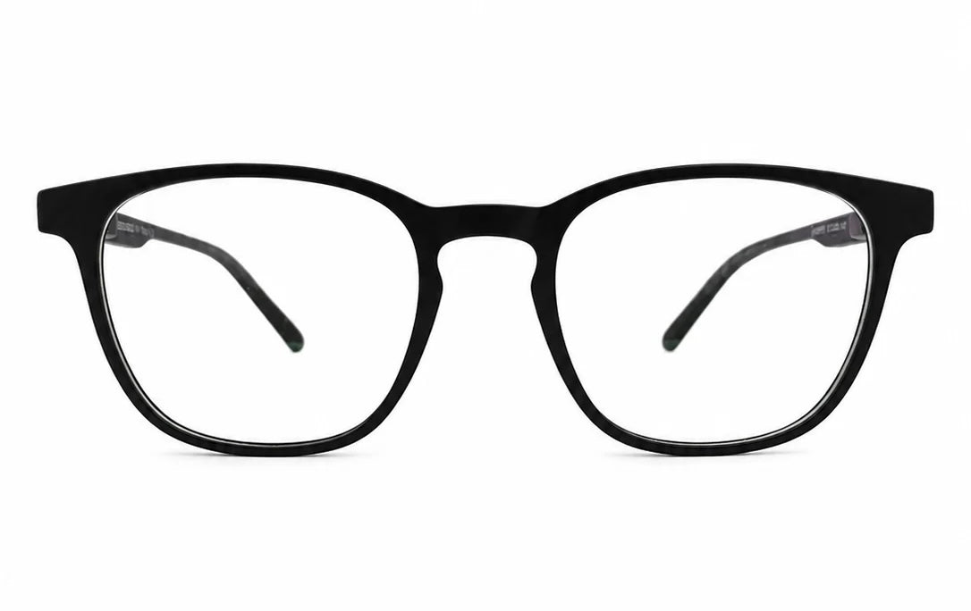 Xpeeriaa Matte Black Round Frame