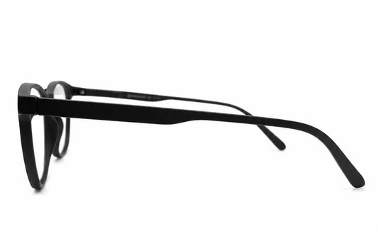 Xpeeriaa Matte Black Round Frame